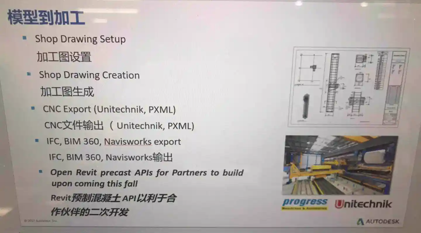 Precast API slide