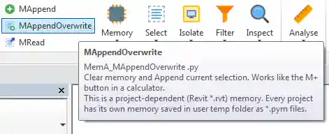 Memory append overwrite