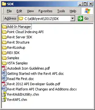 Revit 2012 SDK contents