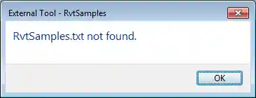 RvtSamples.txt not found