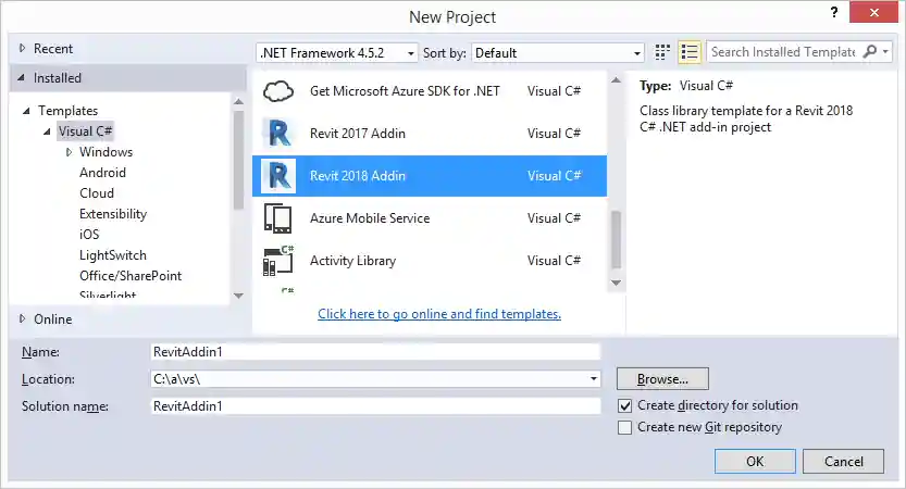 Revit 2018 Add-in Wizards