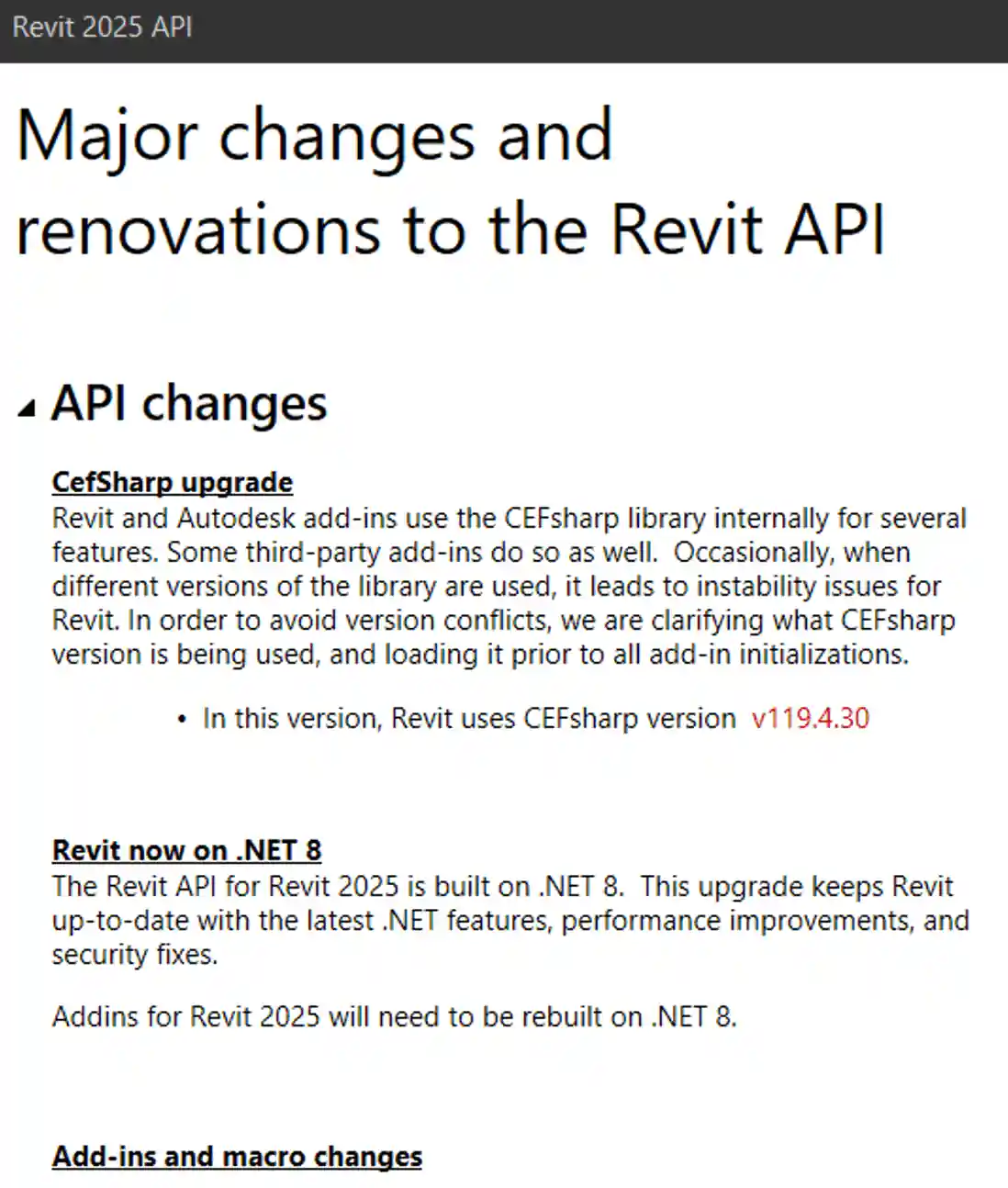 Revit 2025 API help on What's New Revit 2025 API help on What's New