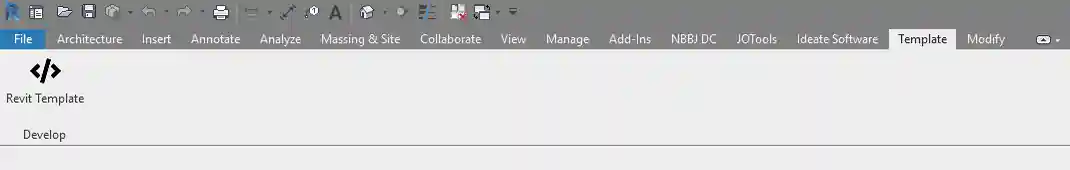 Revit ribbon Revit ribbon