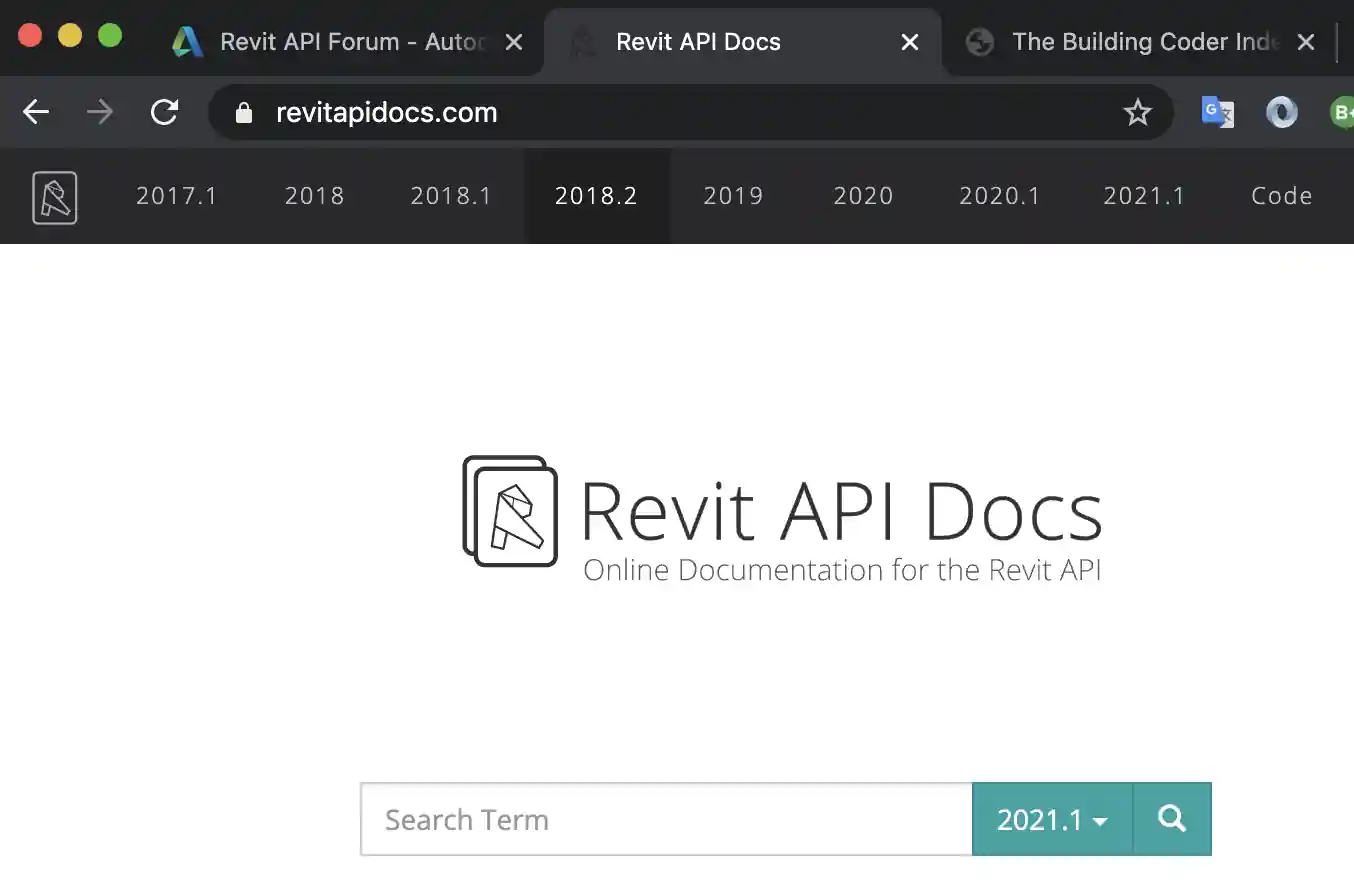 RevitApiDocs for Revit 2021 RevitApiDocs for Revit 2021