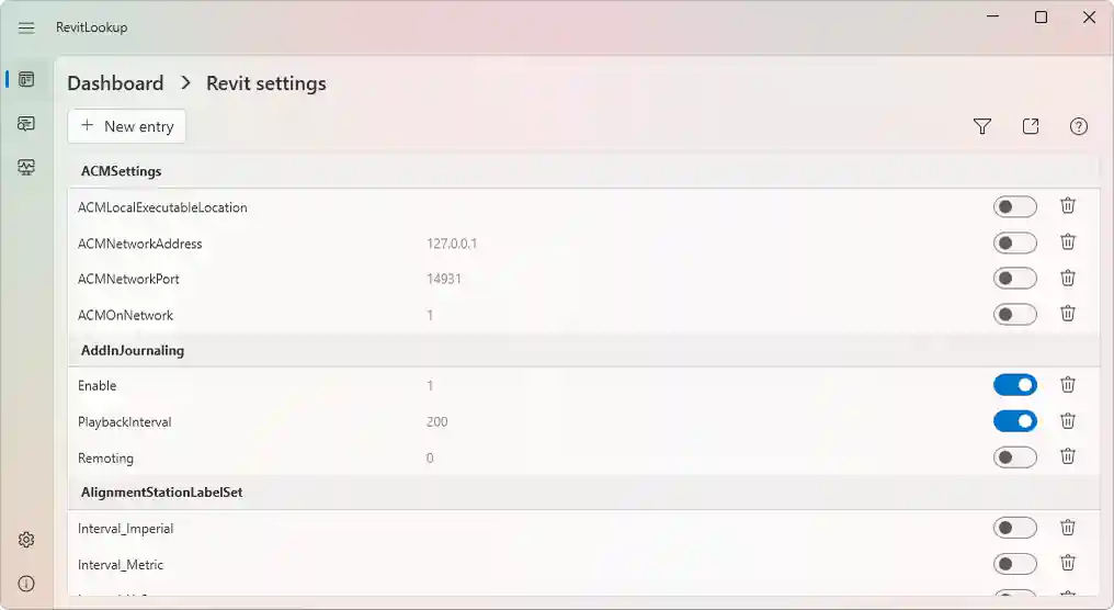Revit.ini file editor Revit.ini file editor