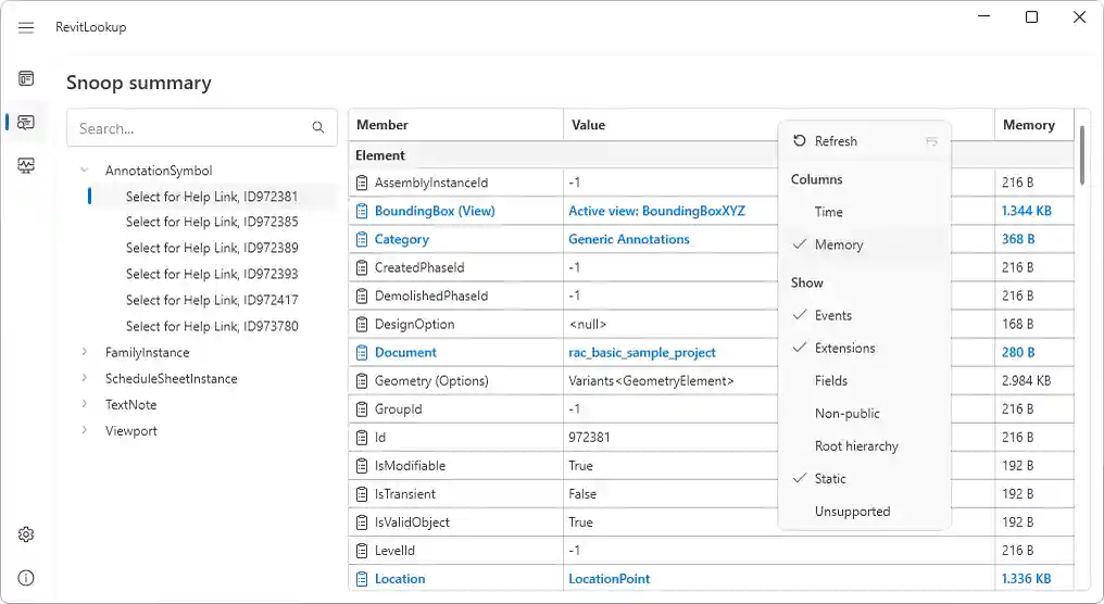 Memory diagnoser Memory diagnoser