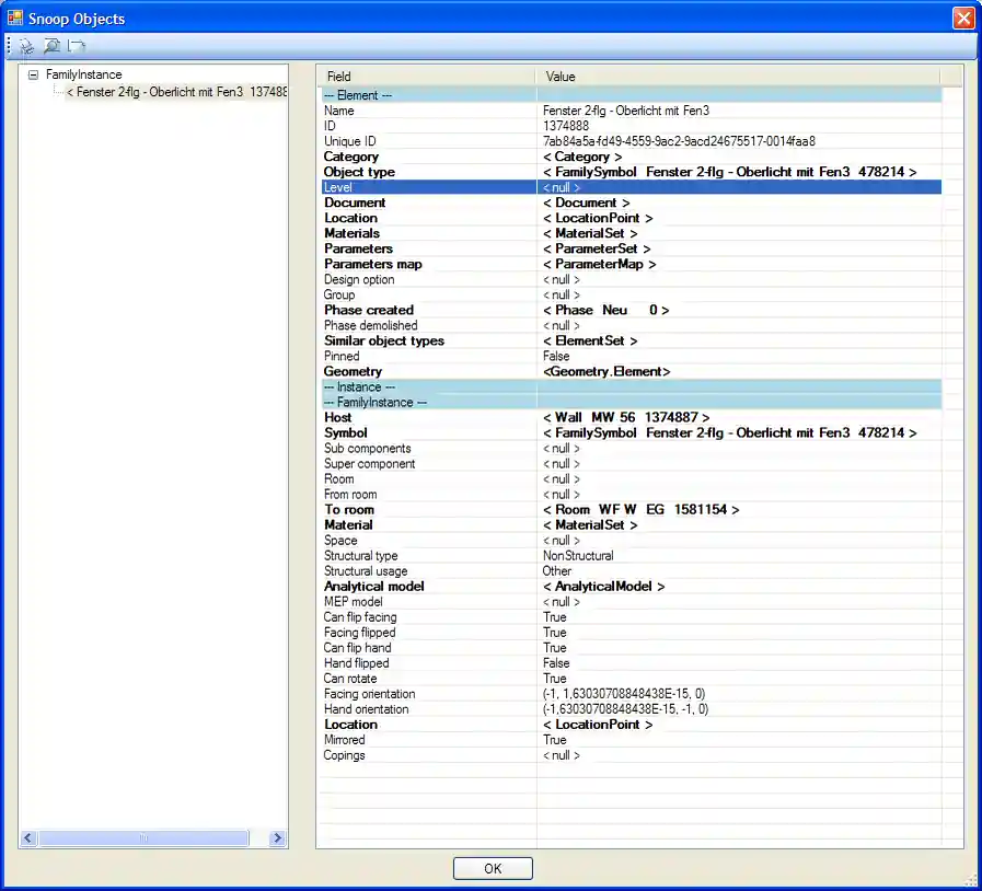 Window has null Level property