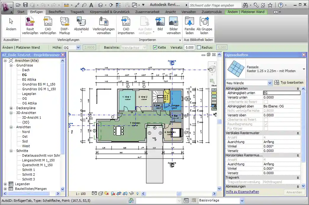 Status bar displaying UI Automation event