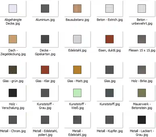 Texture bitmap results