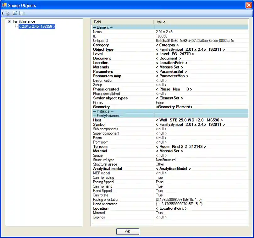Right window properties