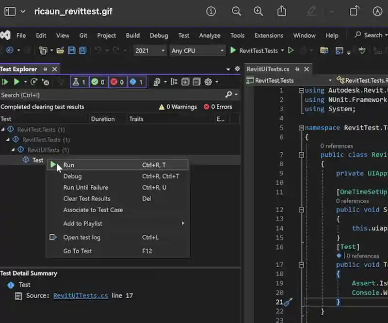 RevitTest.Feature.Open.Close