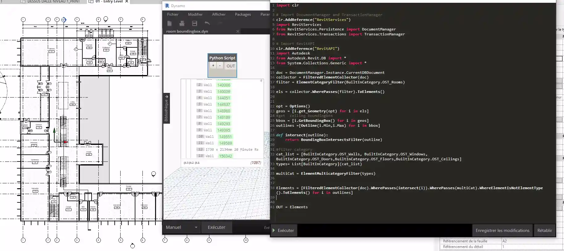 Room bounding elements code Room bounding elements code