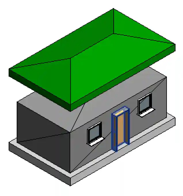 Direct shape defined using triangles