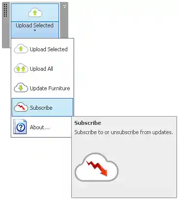 Room editor add-in commands