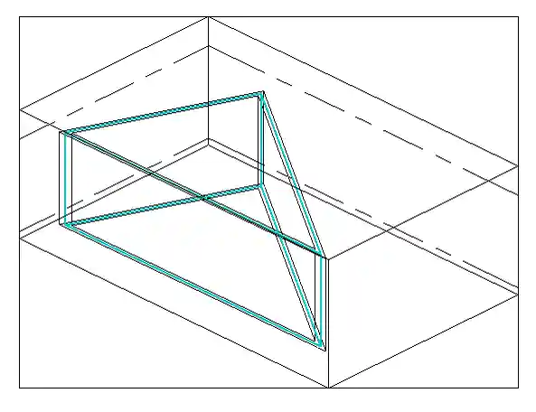 Set view crop to section box