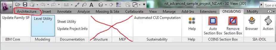 Structure and systems inactive