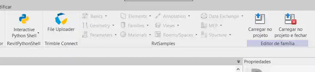 RvtSamples greyed out RvtSamples greyed out