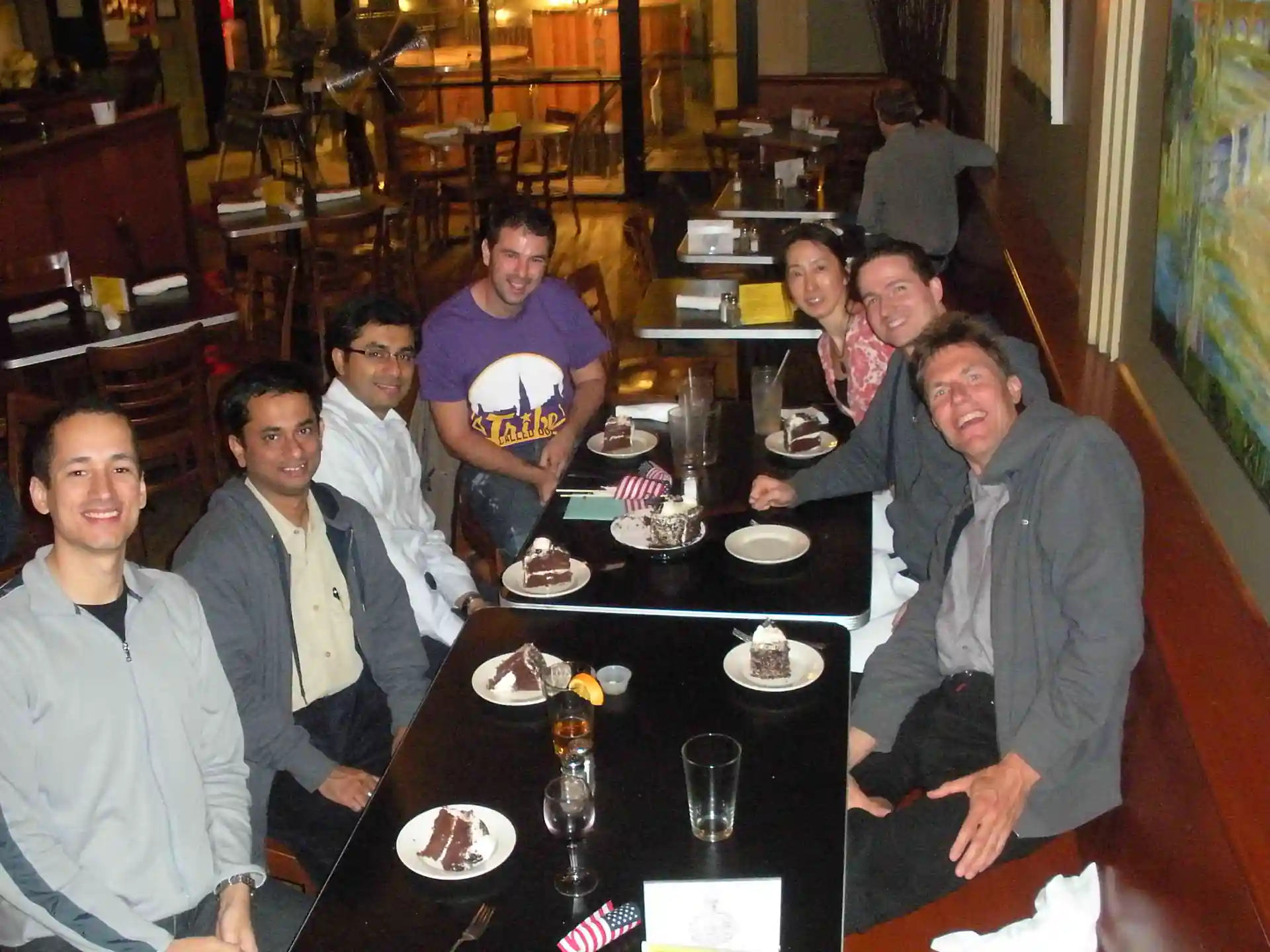 Saikat's birthday party