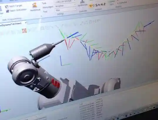Dynamo driving an ABB Robot arm after importing the manufacturer's code library.