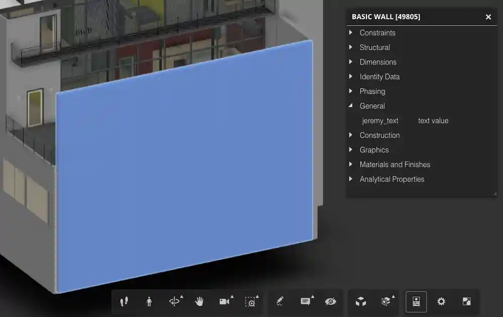 Shared parameter in A360 viewer