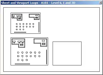 Windows preview of sheet, views and BIM elements