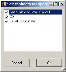 Selecting sheets