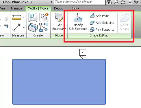 Make a boundary slope defining