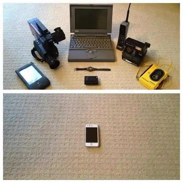 Smartphone replaces gadgets