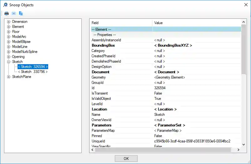 Snoop dependent elements