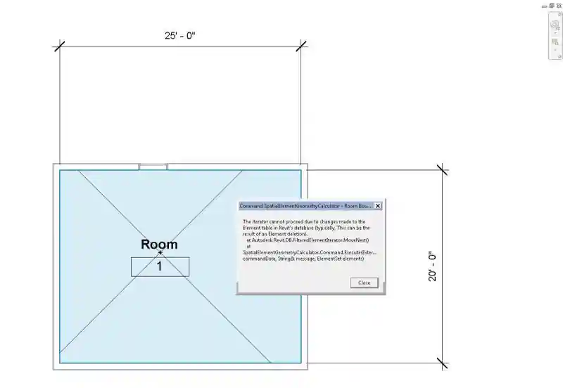 SpatialElementGeometryCalculator error