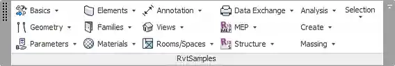 RvtSamples in Revit 2016