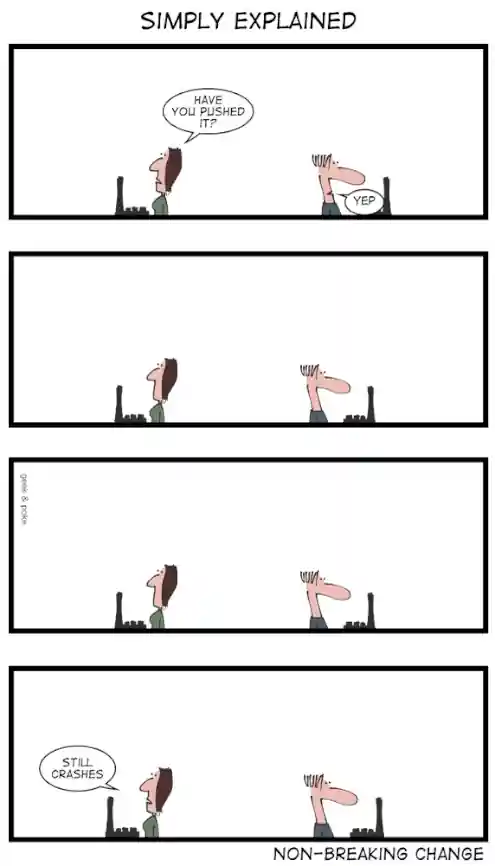 Non-breaking change Non-breaking change