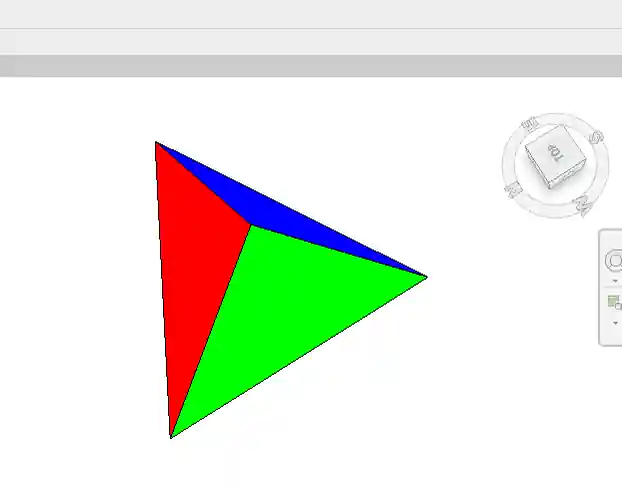 Tessellated shape face colour Tessellated shape face colour