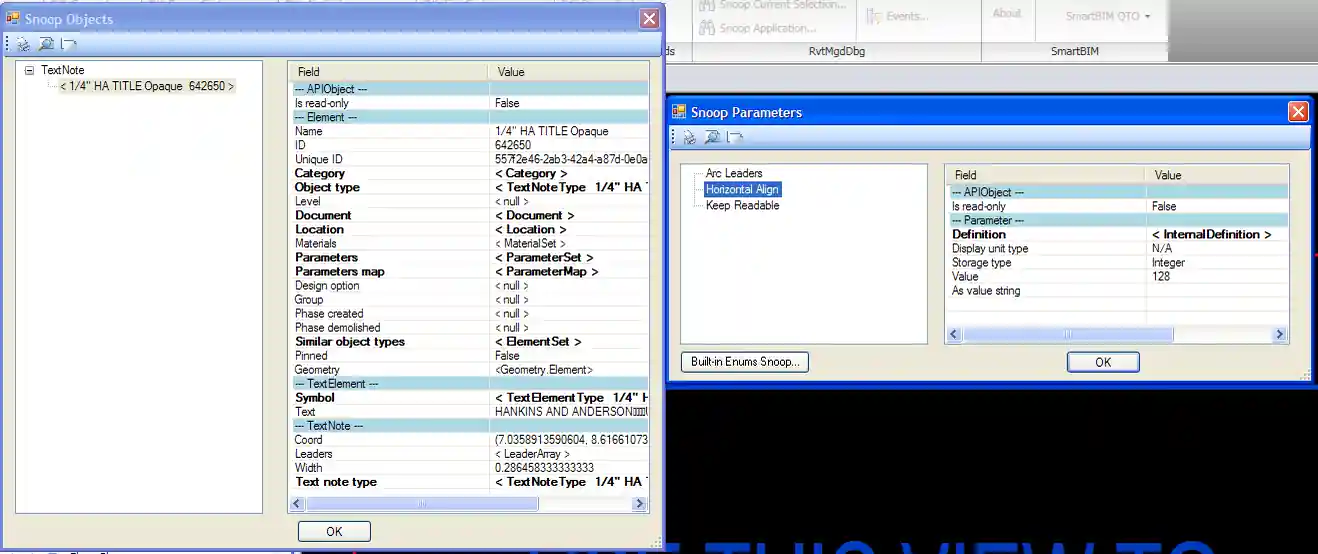 HORIZ_ALIGN parameter