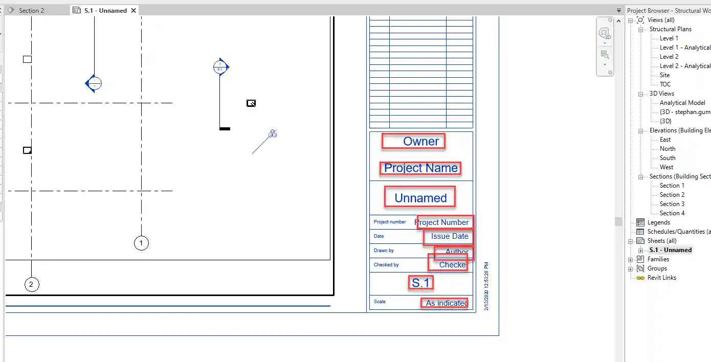 Title block data access Title block data access