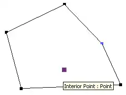 Toposurface interior point