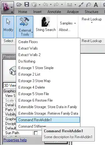 Visual C# Express add-in loaded