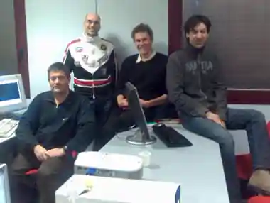 Gianni, Michele, Jeremy and Stefano