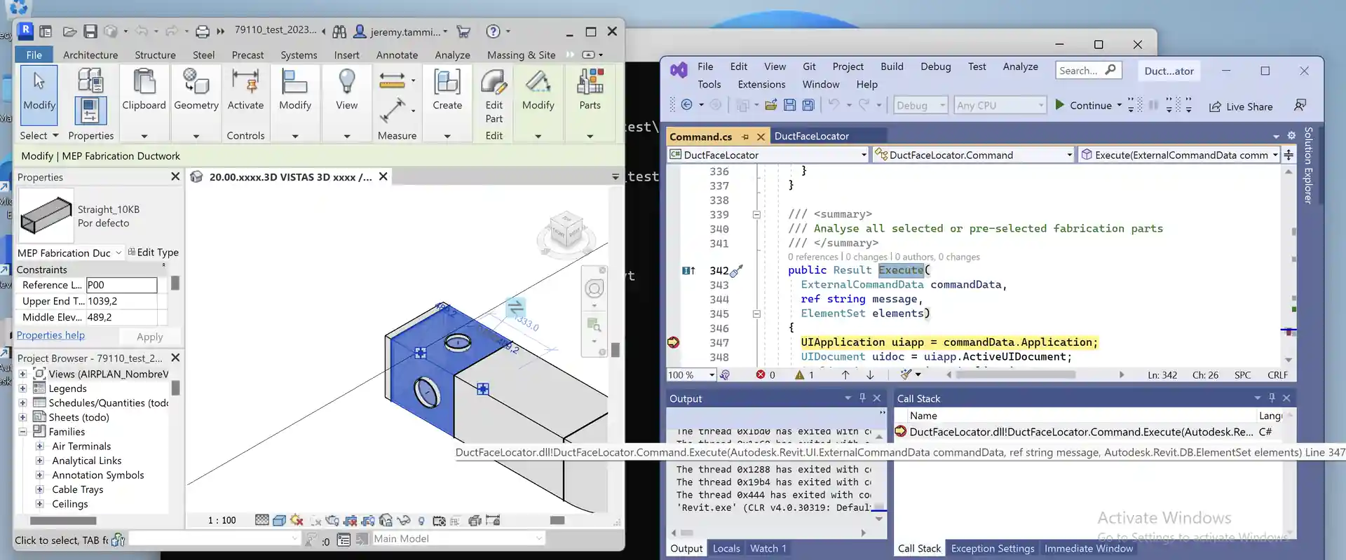 Debug Revit add-in on ARM Debug Revit add-in on ARM