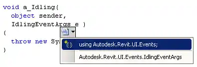 Visual Studio Intellisense suggests adding a namespace prefix or a using statement