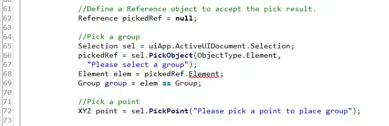 Update Element property to GetElement method