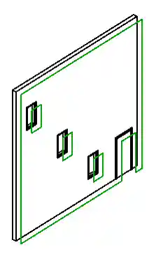Wall elelvation profiles produced by the original implementation