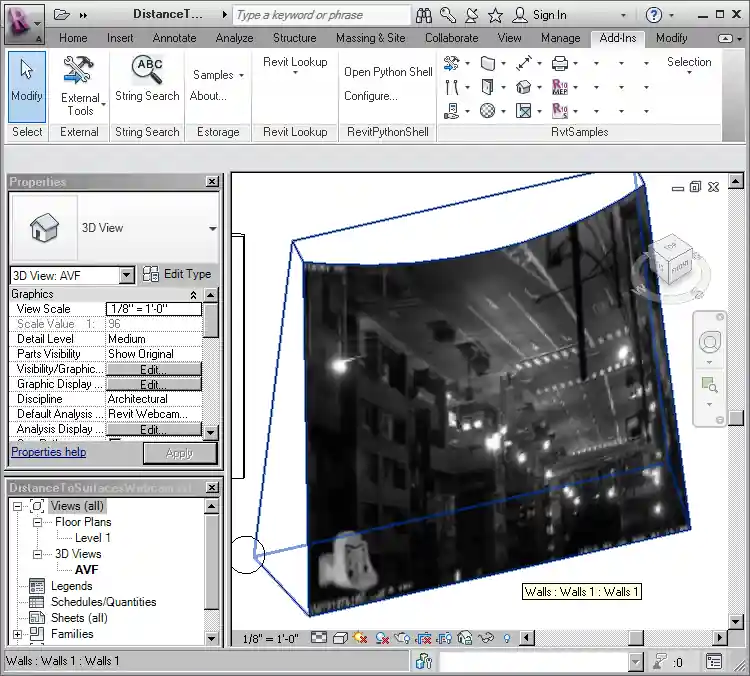 RevitWebcam in Revit 2012