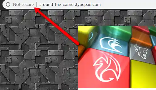 Address bar warning 'not secure' Address bar warning 'not secure'