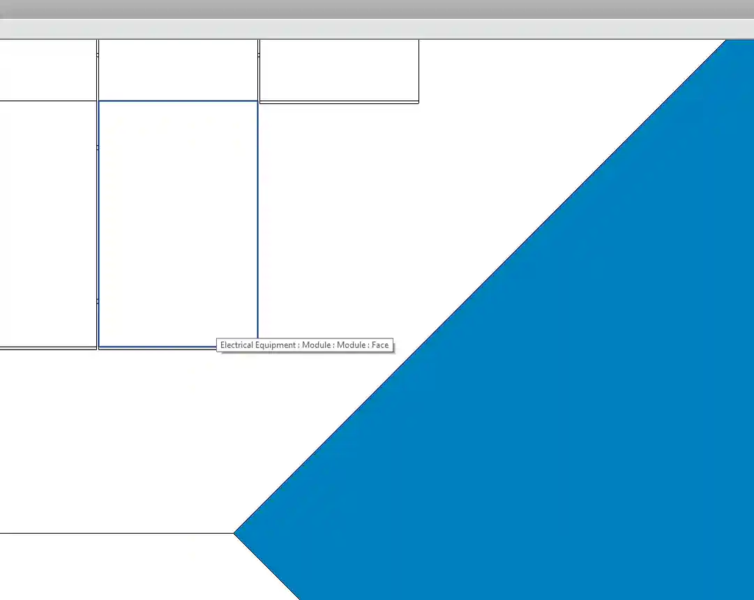 Electrical equipment face Electrical equipment face
