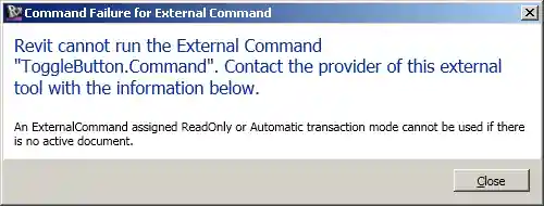 Zero document context requires manual transaction mode